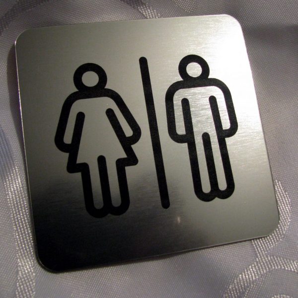 tabliczka toaleta
